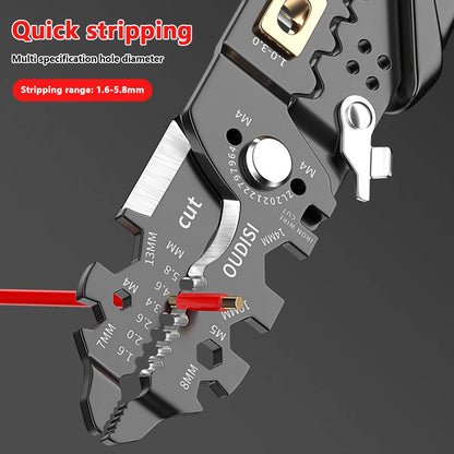 Precise Wire Stripper Wire Cutter Electrical Cable Cutting