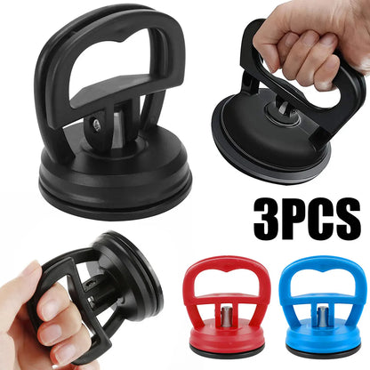 3Pcs Car Dent Puller Reusable Mini Suction Cup Dent Puller Portable Handle Lifter Auto Dent Repair Tool for Repair Glass