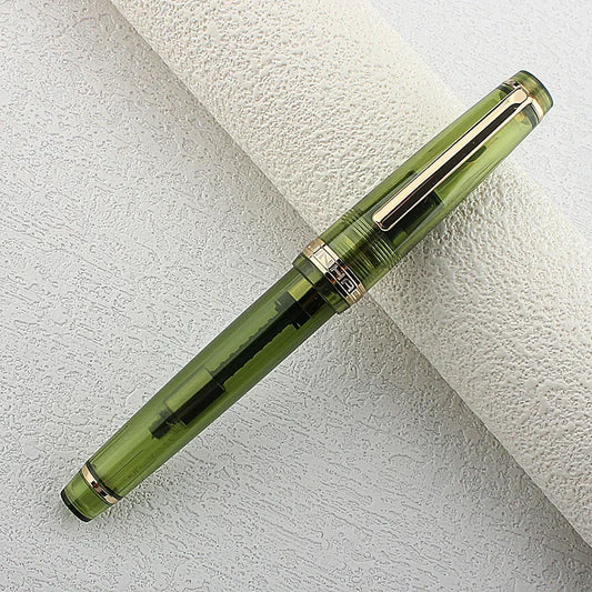 Jinhao 82 Fountain Pen Four seasons fluorescence Plastic Spin Pen EF F M NIB Office School Supplies Ink Pens